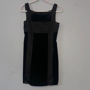 Laundry By Shelli Segal Black and Gray Maxi Dress